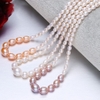 Vòng cổ ngọc trai tự nhiên Cao cấp Chuỗi đơn xoài 9 mọng NINE PEARL (5-9ly) - CTJ6308