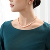 Chuỗi vòng cổ Ngọc trai tự nhiên Cao cấp Hạt xoài mọng - RICE PEARL (6-9ly) CTJ4608