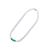 Vòng cổ Ngọc trai nước ngọt Thiên nhiên - Chuỗi đơn truyền thống Mix đá - CLASSMIX PEARL (8-9ly) - CTJ1201