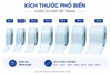 Kích thước phổ biến cuộn túi hấp tiệt trùng dụng cụ nha khoa