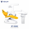 Ghế nha khoa Suntem ST-D302 màu cam trắng cao cấp