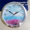 Đồng hồ treo tường in logo quảng cáo size 30 cm