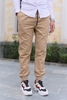 Quần Jogger kaki Cao Cấp màu Be Sữa
