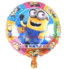 Bóng sinh nhật-hình Minions tròn