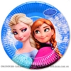 Combo 6 đĩa giấy công chúa FROZEN