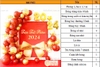 Set bóng trang trí năm mới