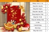 Set bóng trang trí năm mới - trang trí tiệc tất niên NM-P002