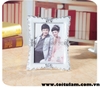 Khung ảnh để bàn vuông cong HT016