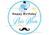 Bảng tên sinh nhật Baby Boy