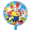 Bóng sinh nhật-hình Minions tròn