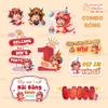 COMBO CHIBI SINH NHẬT CHO BÉ TUỔI RỒNG - RỒNG ĐỎ CB-L004