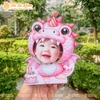 CHIBI LẮC ĐẦU CHO BÉ 1 TUỔI RỒNG - MẪU XANH LÁ