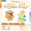 COMBO CHIBI RỒNG CON RẠNG RỠ - RỒNG VÀNG