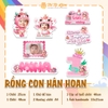 COMBO CHIBI RỒNG CON ĐÁNG YÊU - RỒNG HỒNG