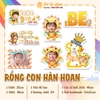 COMBO CHIBI RỒNG CON RẠNG RỠ - RỒNG VÀNG