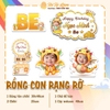 COMBO CHIBI ĐẠI TIỆC RỒNG CON - RỒNG VÀNG