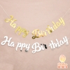 Dây chữ happy birthday cao cấp