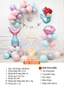 SET BÓNG TRANG TRÍ SINH NHẬT BÉ GÁI CHỦ ĐỀ NÀNG TIÊN CÁ SD-SB005