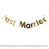 Dây chữ JUST MARRIED trơn cao cấp