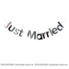 Dây chữ JUST MARRIED trơn cao cấp