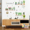Decal dán tường cây cối XL7249