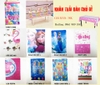 Khăn trải bàn chủ đề công chúa DISNEY