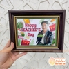 QUÀ TẶNG 20/11- Quà tặng ngày nhà giáo Việt Nam - Khung ảnh giả gỗ để bàn 13x18cm miễn phí in ảnh