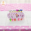 Kèn tắc kè chủ đề heo con hồng (set 6)