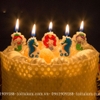 Nến họa tiết NÀNG TIÊN CÁ