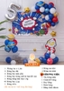 SET BÓNG TRANG TRÍ SINH NHẬT BÉ TRAI CHỦ ĐỀ SIÊU NHÂN, ANH HÙNG PO-J017