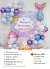SET PHÔNG TRANG TRÍ SINH NHẬT CHỦ ĐỀ NÀNG TIÊN CÁ PO-SB024
