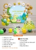 SET BÓNG TRANG TRÍ SINH NHẬT BÉ TRAI CHỦ ĐỀ KHỦNG LONG PO-TA032
