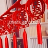 Dây mếch chữ hỷ treo trần