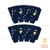 Hộp bỏng chủ đề phi hành gia (set 6)