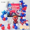 SET BÓNG TRANG TRÍ SINH NHẬT BÉ TRAI CHỦ ĐỀ SIÊU NHÂN, ANH HÙNG PO-J008