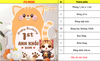 SET PHÔNG SINH NHẬT CHO BÉ TUỔI MÈO PO - M038