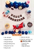 SET BÓNG SINH NHẬT - CHỦ ĐỀ PHI HÀNH GIA SD-R012