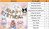 KUROMI - SET BÓNG SINH NHẬT CHO BÉ GÁI KÈM BÓNG CHỮ SB-KC012
