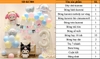 KUROMI - SET BÓNG SINH NHẬT CHO BÉ GÁI KÈM DÂY CHỮ SD-KC004