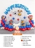 SET BÓNG SINH NHẬT CHÓ CỨU HỘ SB-E007