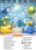 SET BÓNG TRANG TRÍ SINH NHẬT BÉ GÁI CHỦ ĐỀ NÀNG TIÊN CÁ  SB-SA002