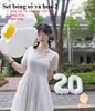Set bóng số và hoa
