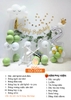 SET BÓNG TRANG TRÍ SINH NHẬT PHONG CÁCH HÀN QUỐC SD-D015