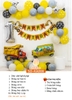 SET BÓNG SINH NHẬT - CHỦ ĐỀ Ô TÔ - MÁY BAY SD-KA008