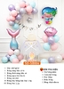 SET BÓNG TRANG TRÍ SINH NHẬT BÉ GÁI CHỦ ĐỀ NÀNG TIÊN CÁ SD-SB004