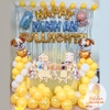 Bóng bay sinh nhật set vàng