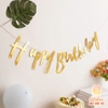 Dây chữ happy birthday cao cấp