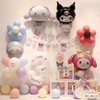 KUROMI - SET BÓNG SINH NHẬT CHO BÉ GÁI KÈM DÂY CHỮ SD-KC001