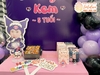 TRANG TRÍ SINH NHẬT TRỌN GÓI CHO BÉ YÊU - CHỦ ĐỀ KUROMI - TT035