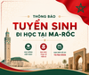 Thông báo tuyển sinh đi học tại Ma-rốc năm 2026